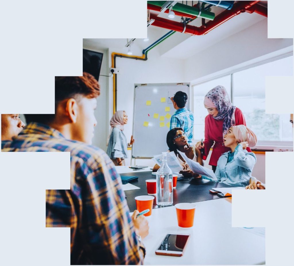 An image of a shift workers being consulted which is a key part of shift pattern change law