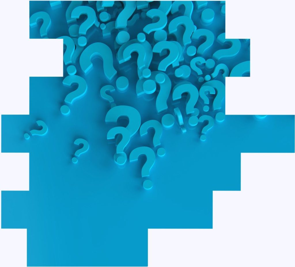 An image of lots of question marks to illustrate that the UK government is looking for feedback on proposed shift work legislation around changing shift patterns