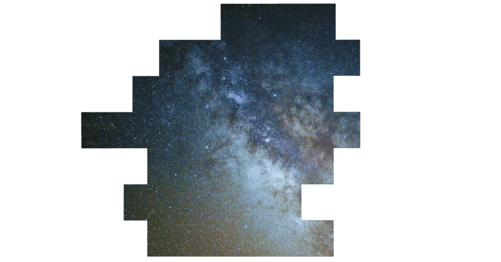 An image of the night sky to illustrate that the health effects of night shift work need to be considered