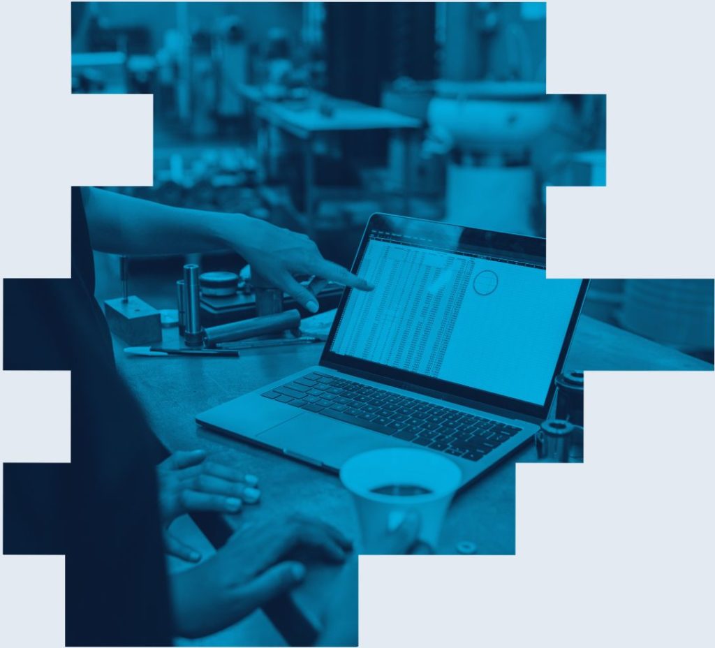 An image of a laptop with optashift shift work fatigue management software being demonstrated on it